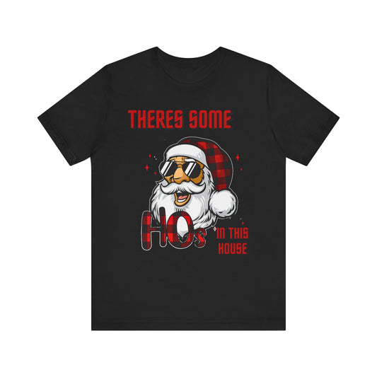 Christmas Santa Hos Tee