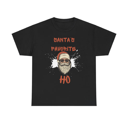 'Santa's Favorite Ho' Unisex Tee